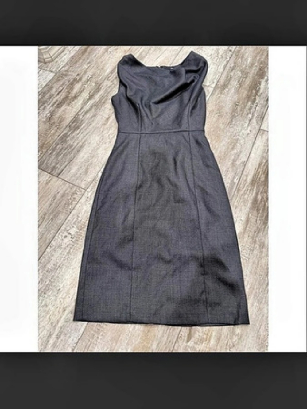 H & M Midi Dress in Gray Like New Sz 10
